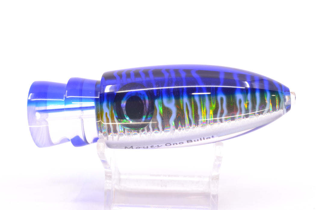 Moyes Lures Blue Mackerel Keeled Medium Ono Bullet 9" 5.8oz GZE