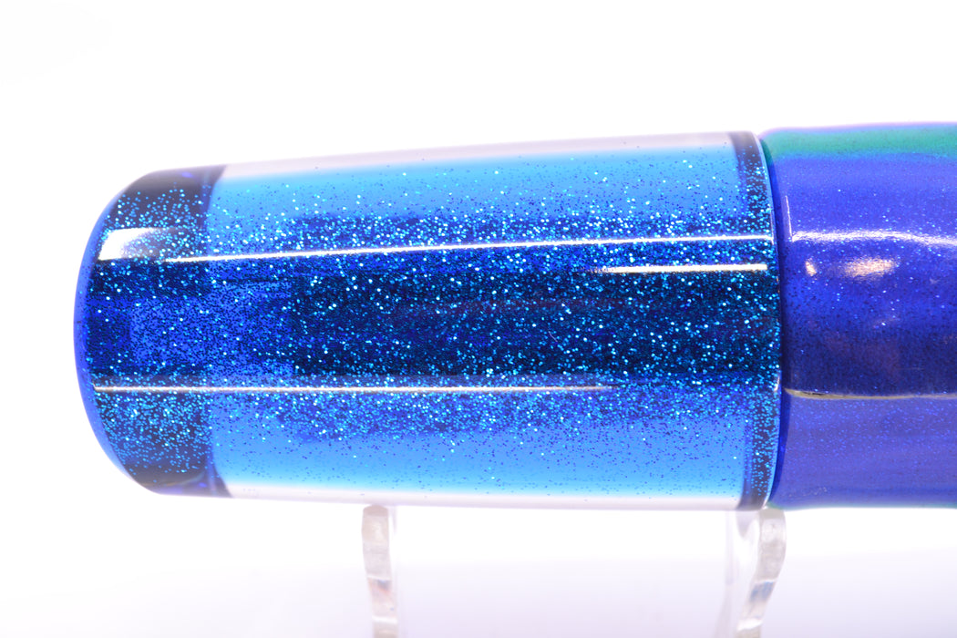 TANTRUM Lures Paua Shell Blue Back Red Eyes Large Kaboom 12" 9oz FT Vinyl Blueberry