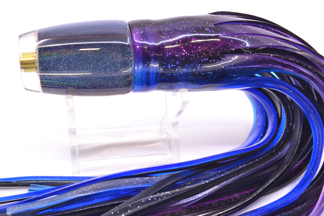 Koya Lures Black Rainbow JP 511 9" 4oz Skirted Purple-Blue/Black