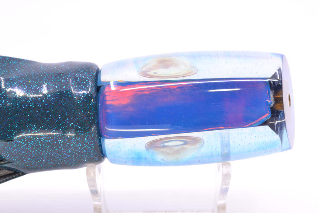 Unknown Silver Rainbow Blue Back Reverse Taper Plunger 10" 5.7oz Vinyl Teal New Pre-Owned GZE