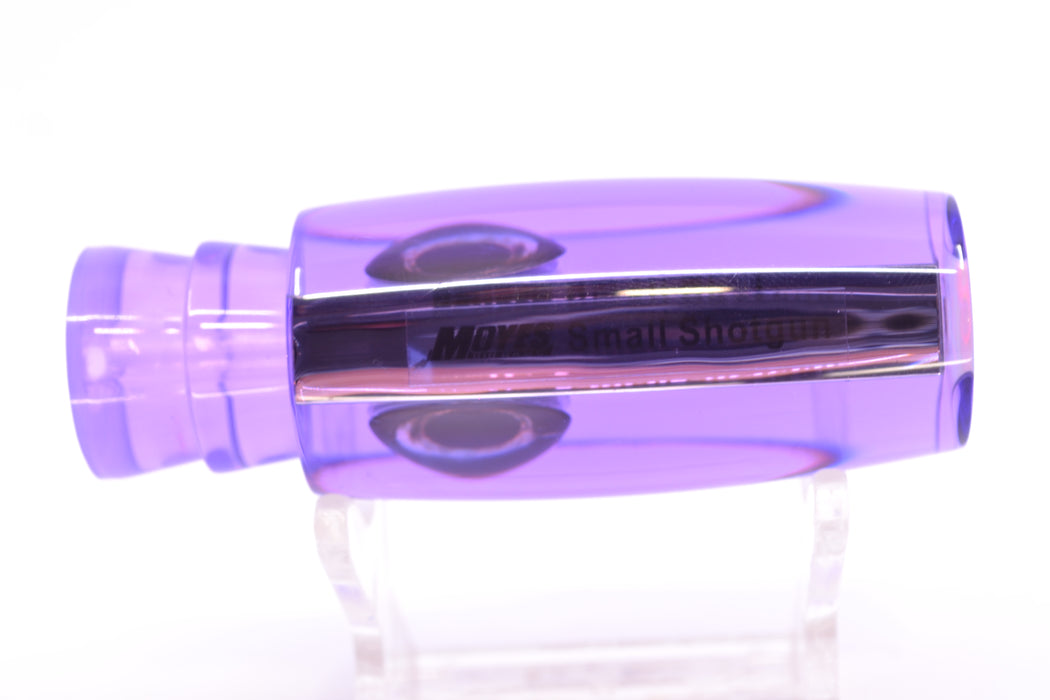 Moyes Lures Purple Mirrored Taxi Eyes Small Shotgun 9" 2oz