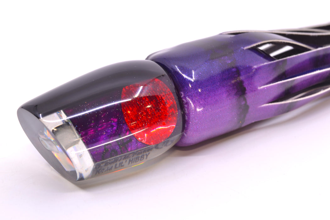 Marlin Magic Purple MOP Black Back Red Eyes Lil Hibby 10" 6.5oz FT Vinyl Grape Juice
