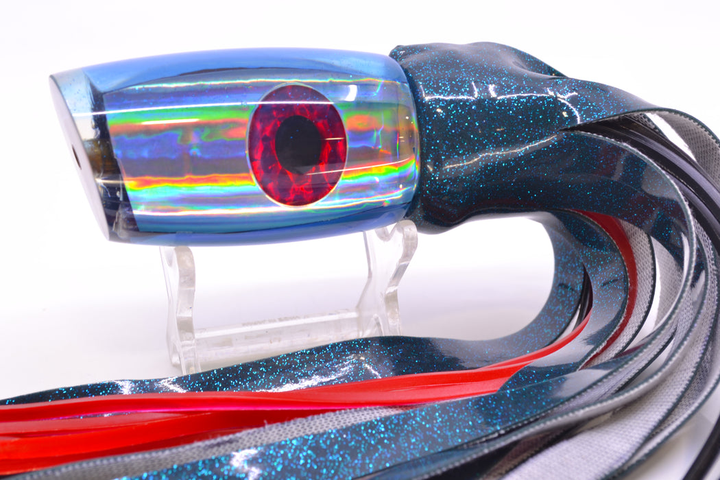 Unknown Silver Rainbow Blue Back Reverse Taper Plunger 10" 5.7oz Vinyl Teal New Pre-Owned GZE