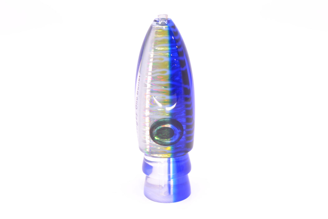 Moyes Lures Blue Mackerel Keeled Medium Ono Bullet 9" 5.8oz GZE