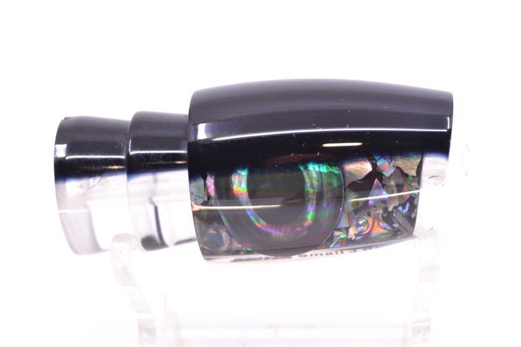 Moyes Lures S&P MOP Black Back Taxi Eyes Small J-Boy 9" 1.5oz