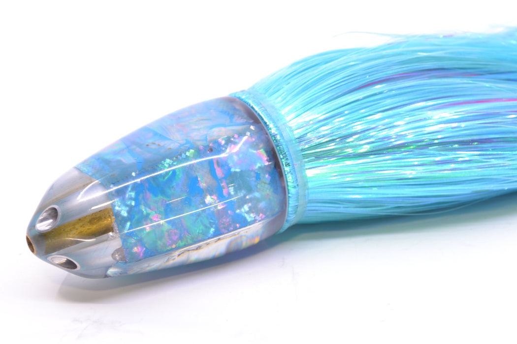 Ali'i Kai Lures Ice Blue Awabi UFO Jet 9"+ 6.5oz Strobez Ice Blue/Pink