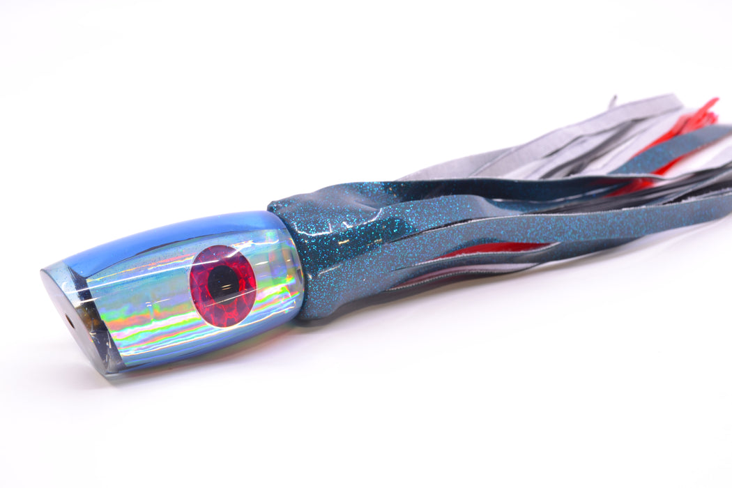 Unknown Silver Rainbow Blue Back Reverse Taper Plunger 10" 5.7oz Vinyl Teal New Pre-Owned GZE