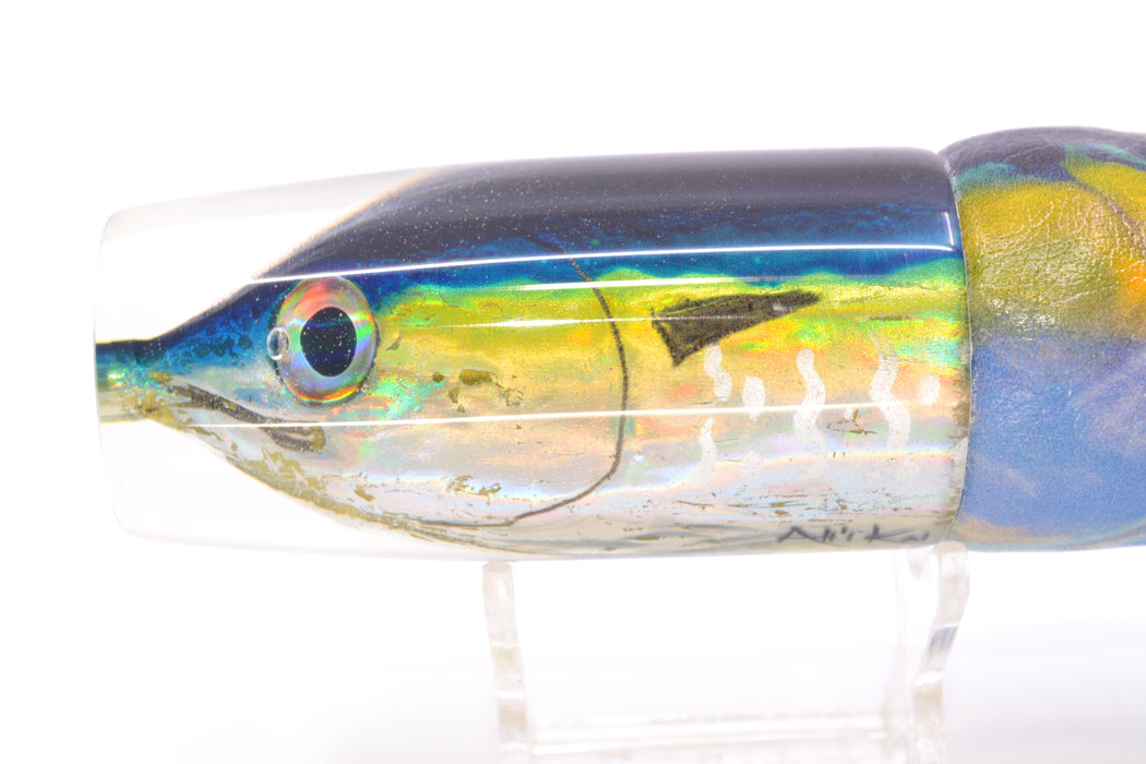 Ali'i Kai Lures Yellowfin/Shibi Medium Hard Head 12" 7oz ALV Vinyl Yellowfin Tuna Natural GZE