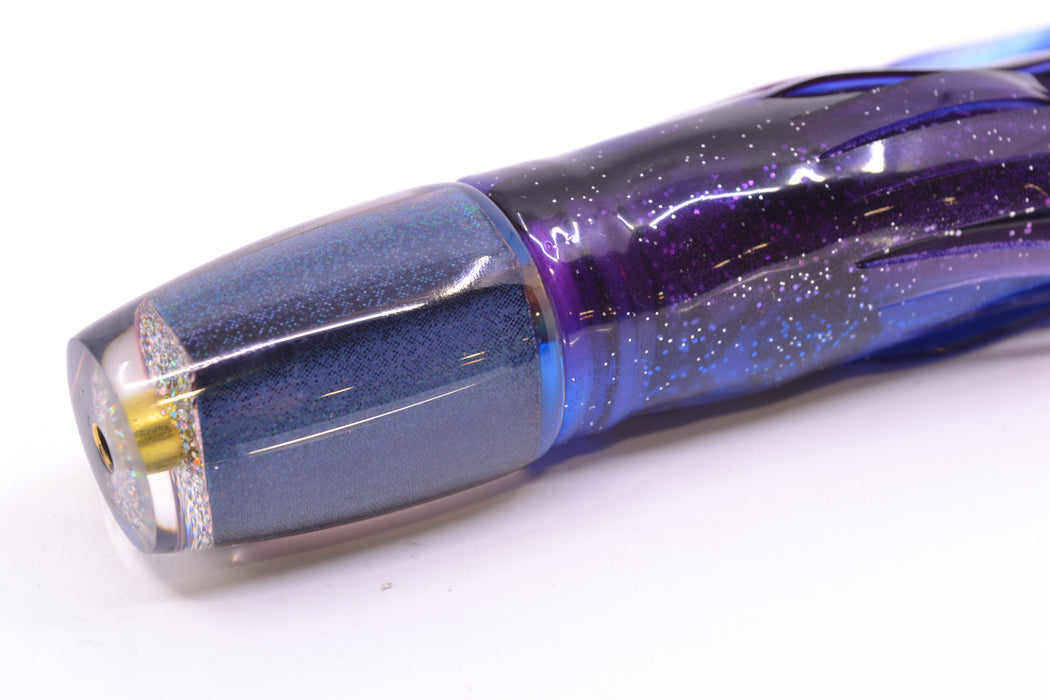 Koya Lures Black Rainbow JP 511 9" 4oz Skirted Purple-Blue/Black