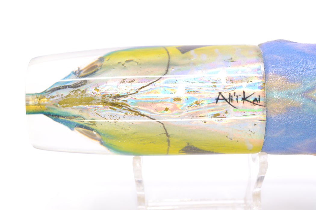 Ali'i Kai Lures Yellowfin/Shibi Medium Hard Head 12" 7oz ALV Vinyl Yellowfin Tuna Natural GZE