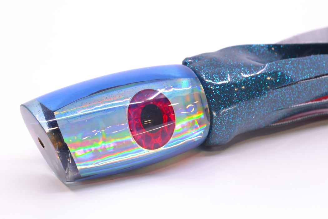 Unknown Silver Rainbow Blue Back Reverse Taper Plunger 10" 5.7oz Vinyl Teal New Pre-Owned GZE