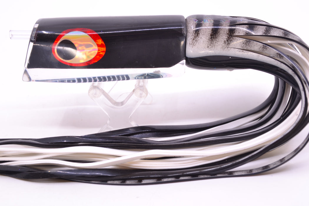 Marlinstar Black Lead Medium Tomahawk FMJ 9"+ 11.4oz Skirted White Aurora-Black GZE