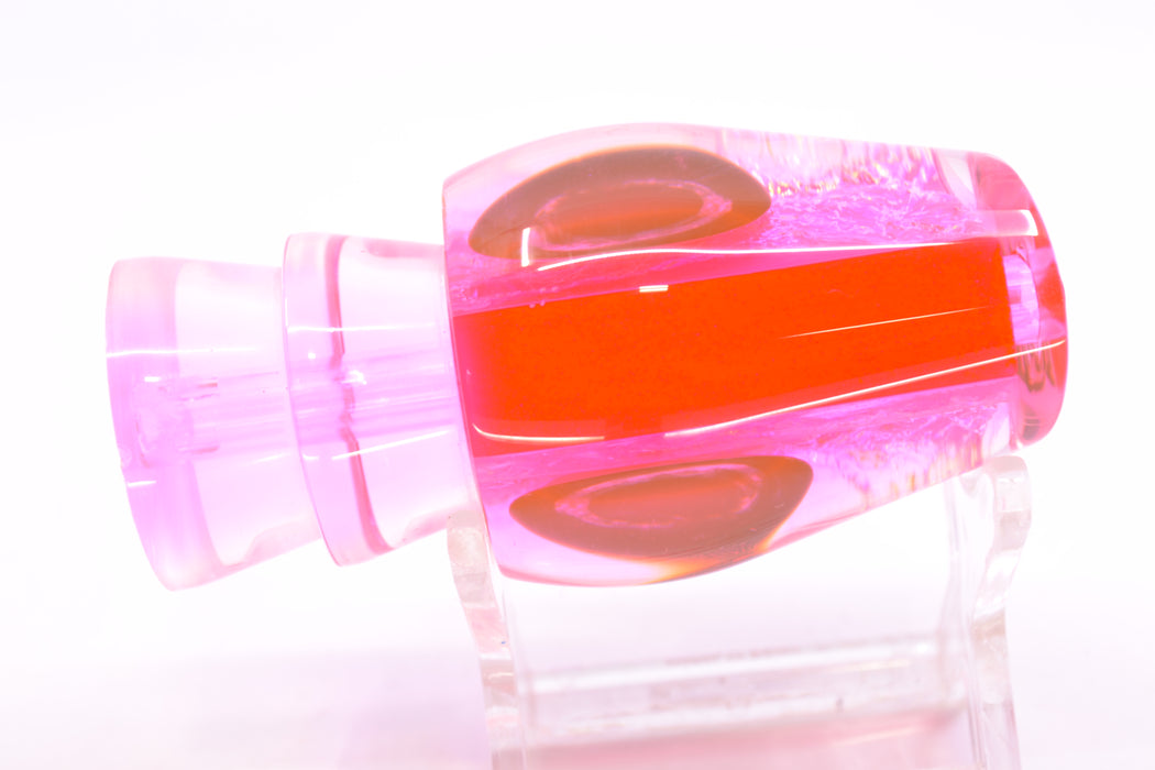 Moyes Lures Pink-Purple Dichro Pink Back Taxi Eyes Medium Sumo 12" 3.7oz