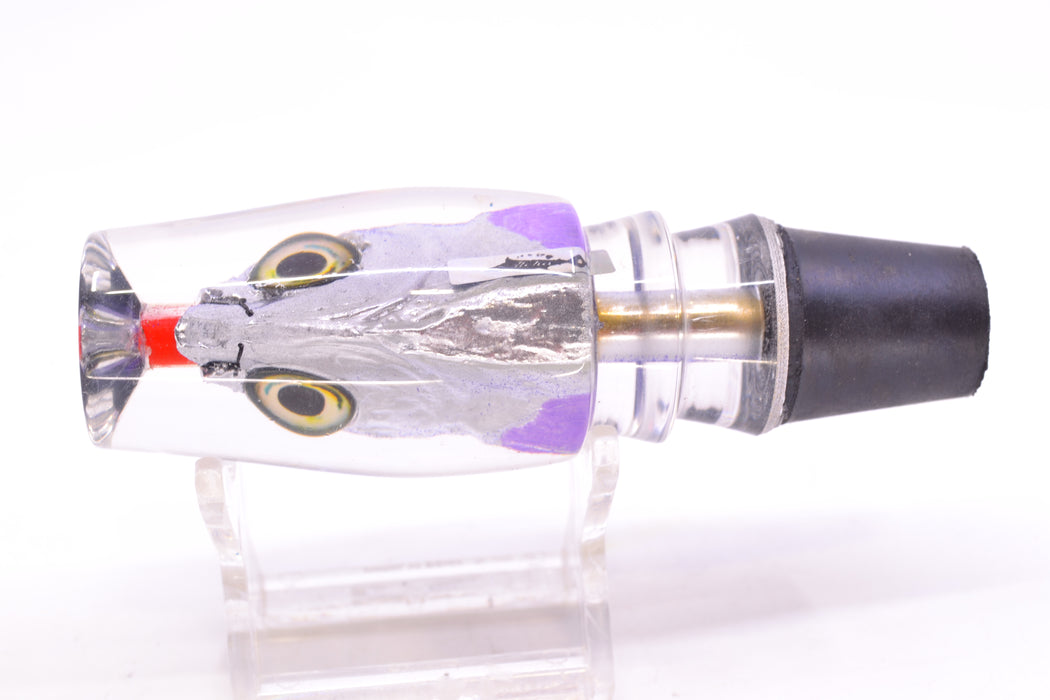 Aloha Lures Black-Purple Back Purple Fins Malolo Kona Mongo 9" 5.2oz