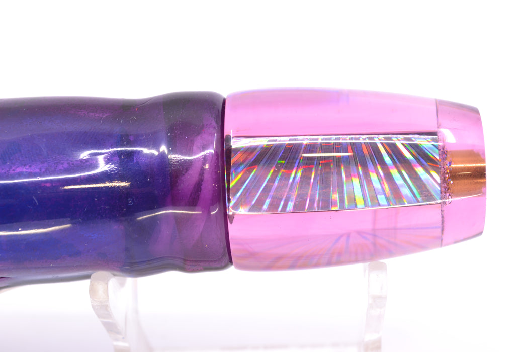 Koya Lures Purple Rainbow Starburst JP 511 9" 4oz Skirted Purple Skipjack