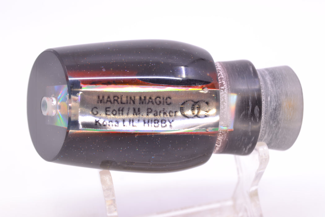 Marlin Magic Orange MOP Black Back Red Eyes Lil Hibby 10" 4.6oz