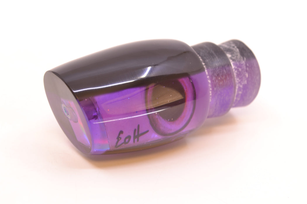 Marlin Magic Lures Purple MOP Black Back Taxi Eyes Baby Ruckus 10" 4oz