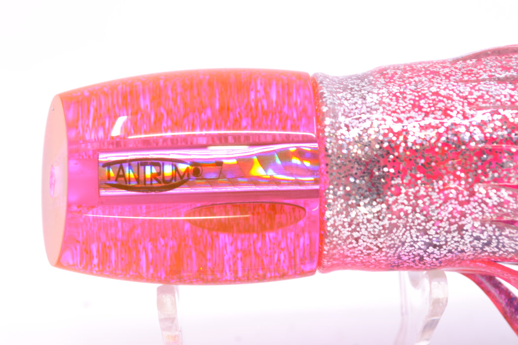 TANTRUM Lures Pink Rainbow Starburst Red Back Medium Bandit 9" 5oz Skirted Pink Aurora