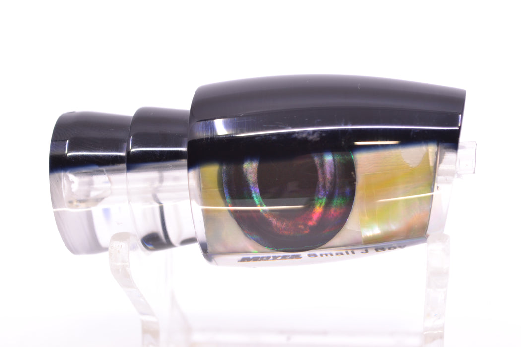 Moyes Lures Golden MOP Black Back Taxi Eyes Small J-Boy 9" 1.5oz