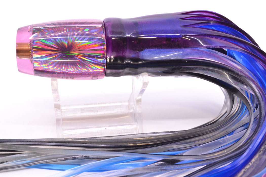 Koya Lures Purple Rainbow Starburst JP 511 9" 4oz Skirted Purple Skipjack