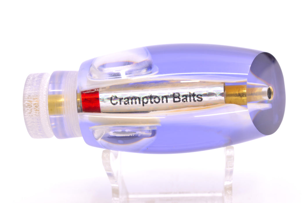 Crampton Baits Real White MOP Purple Back Doll Eyes Apahu 12" 5oz