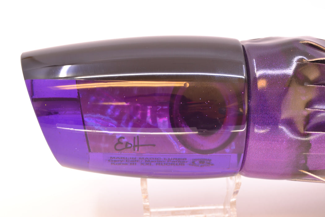 Marlin Magic Purple Awabi Black Back XXL Ruckus Teaser 18" 20oz FT Vinyl Grape Juice