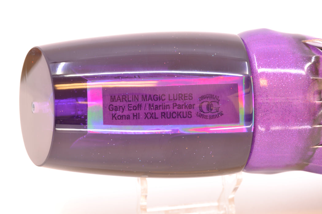 Marlin Magic Purple Awabi Black Back XXL Ruckus Teaser 18" 20oz FT Vinyl Grape Juice