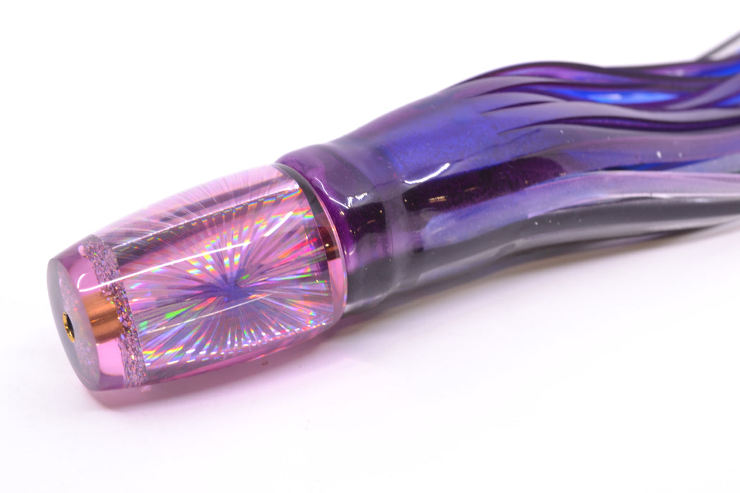 Koya Lures Purple Rainbow Starburst JP 511 9" 4oz Skirted Purple Skipjack