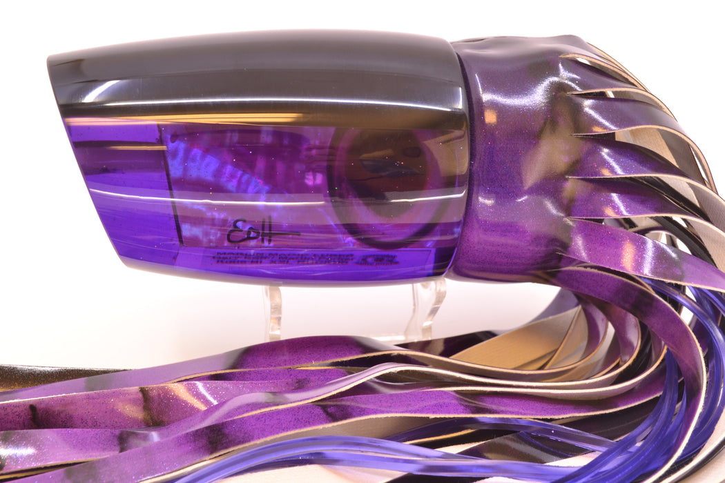 Marlin Magic Purple Awabi Black Back XXL Ruckus Teaser 18" 20oz FT Vinyl Grape Juice