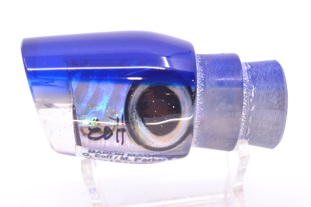 Marlin Magic White Abalone Blue Back Taxi Eyes Lil Hibby 10" 4.6oz