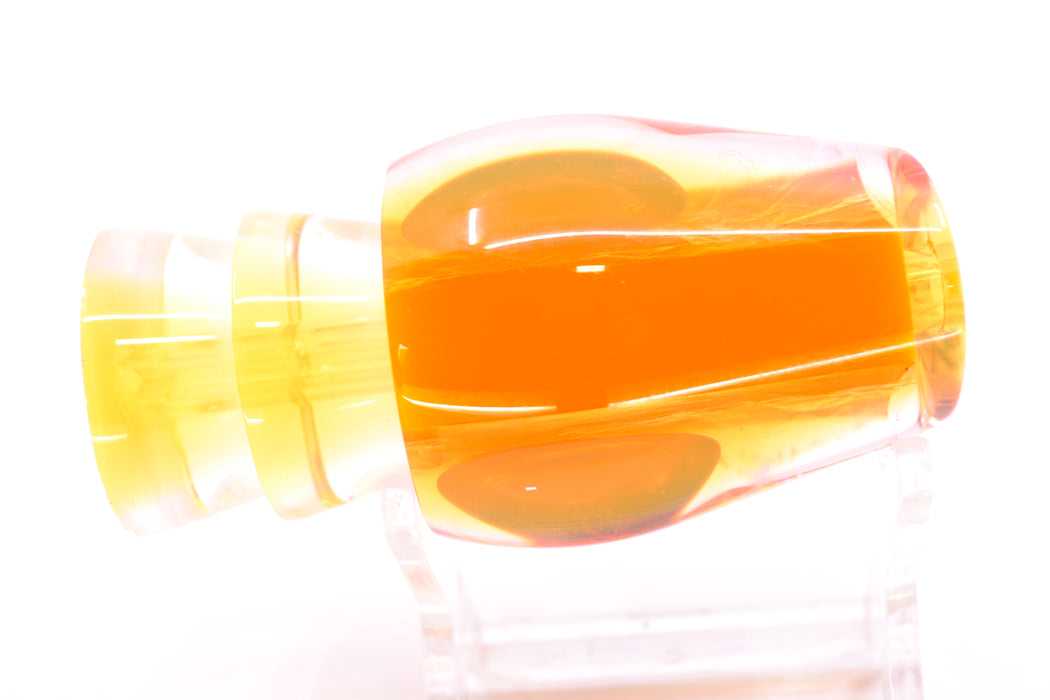 Moyes Lures Orange Dichro Orange Back Taxi Eyes Medium Sumo 12" 3.7oz