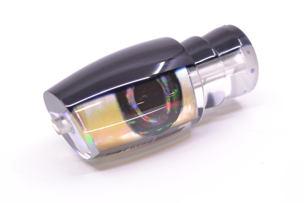 Moyes Lures Golden MOP Black Back Taxi Eyes Small J-Boy 9" 1.5oz