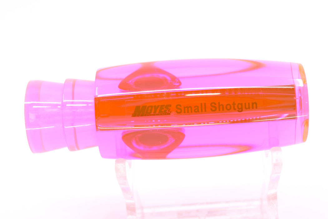 Moyes Lures Fluorescent Pink Mirrored Taxi Eyes Small Shotgun 9" 2oz