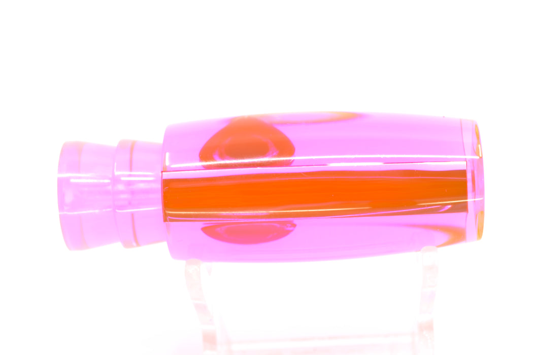 Moyes Lures Fluorescent Pink Mirrored Taxi Eyes Small Shotgun 9" 2oz