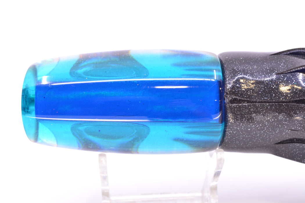 JAG Lures Blue Skipjack Plunger 12" 8oz Vinyl Black New Pre-Owned GZE