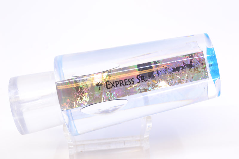 Palmetto Lures Silver/Ice Blue Aurora Lead Express Sr 12" 7oz