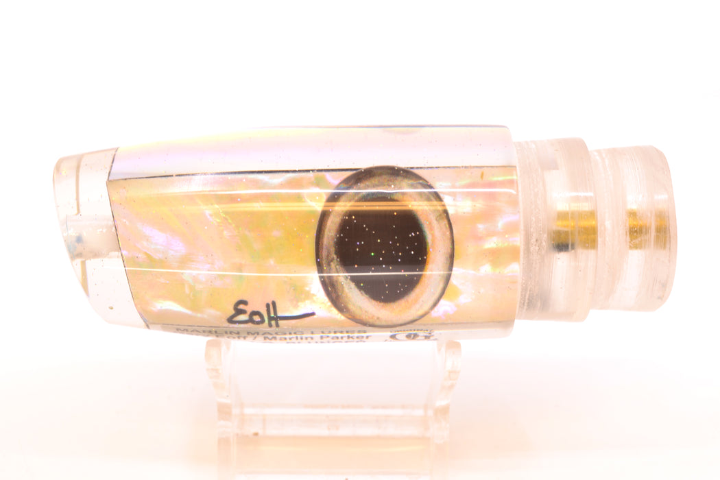 Marlin Magic White Awabi Taxi Eyes Large Plunger 12" 6oz