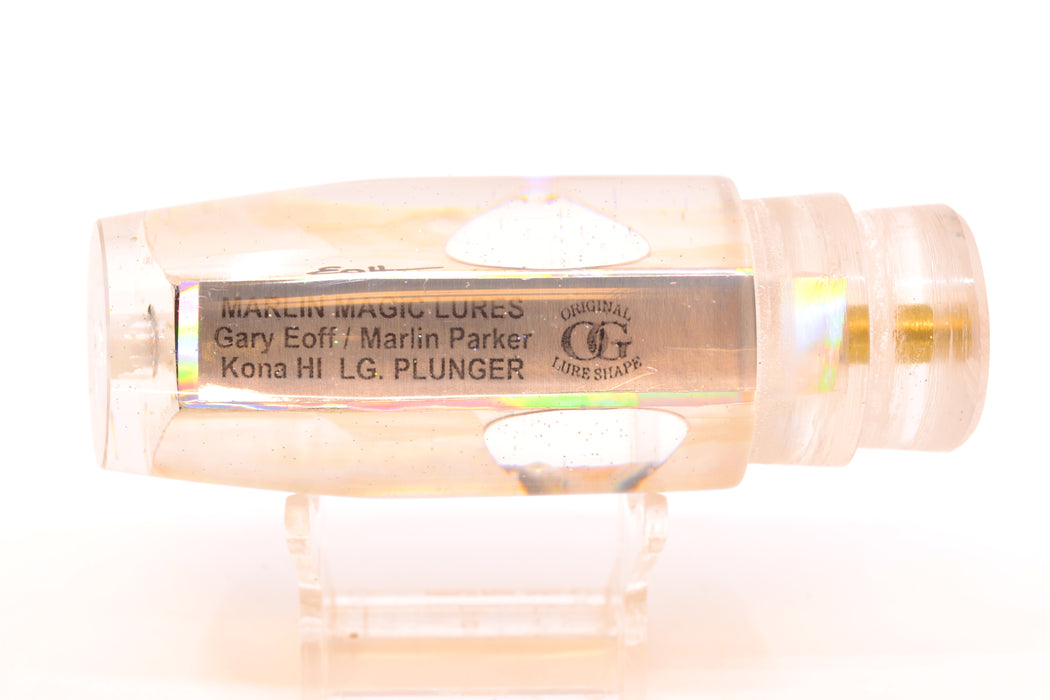 Marlin Magic White Awabi Taxi Eyes Large Plunger 12" 6oz