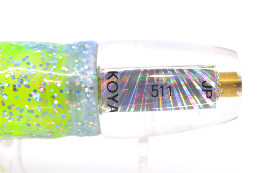 Koya Lures Silver Rainbow Starburst JP 511 9" 4oz Skirted Ice Blue/Rainbow