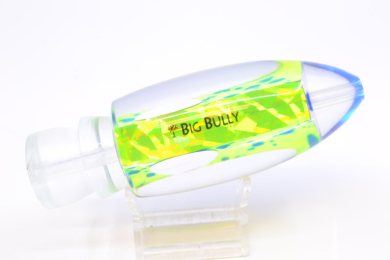 Palmetto Lures Chartreuse Mahi Rainbow Flake Big Bully 12" 7oz
