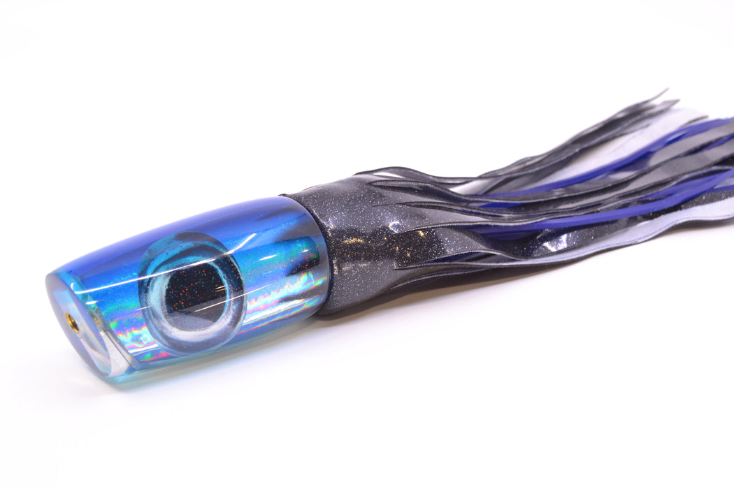 JAG Lures Blue Skipjack Plunger 12" 8oz Vinyl Black New Pre-Owned GZE