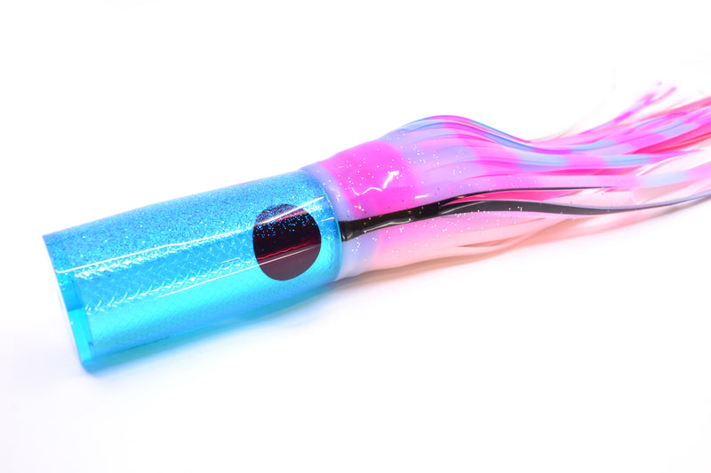 TANTRUM Lures Ice Blue Rainbow Scale Blue Back Large AMN 12" 7.5oz Skirted Gay Bob