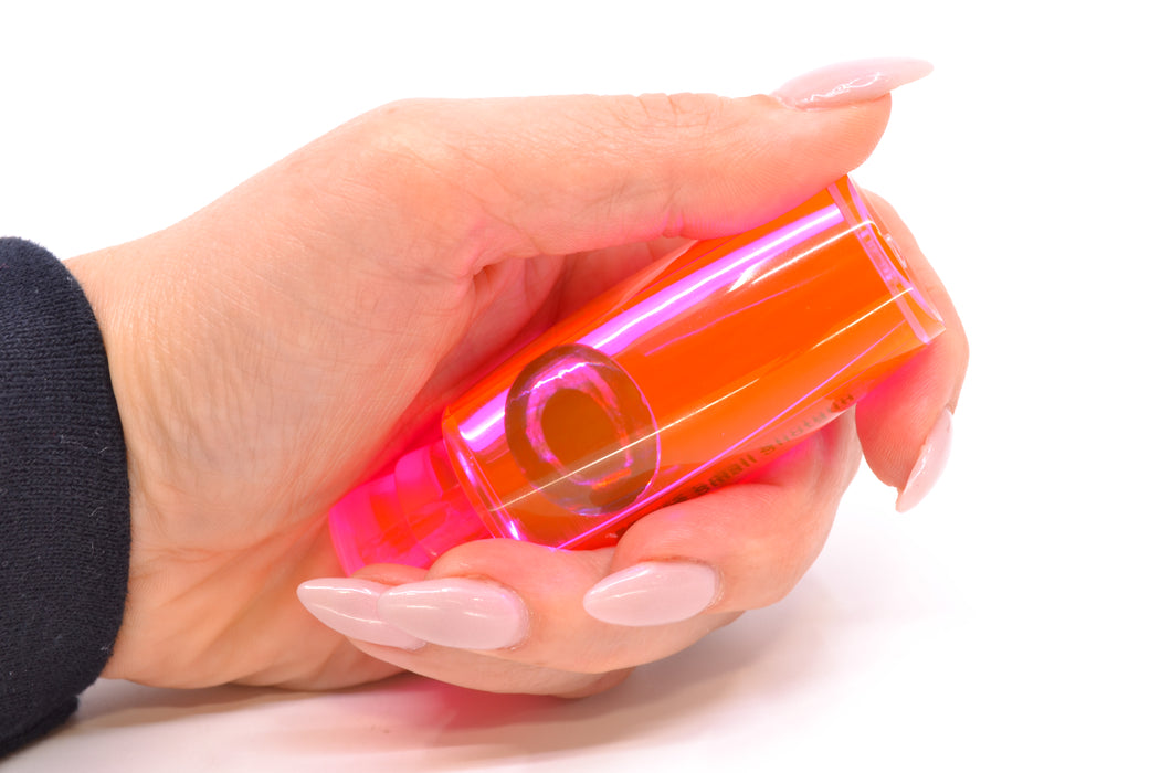 Moyes Lures Fluorescent Pink Mirrored Taxi Eyes Small Shotgun 9" 2oz