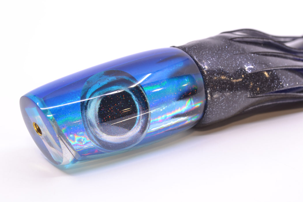 JAG Lures Blue Skipjack Plunger 12" 8oz Vinyl Black New Pre-Owned GZE