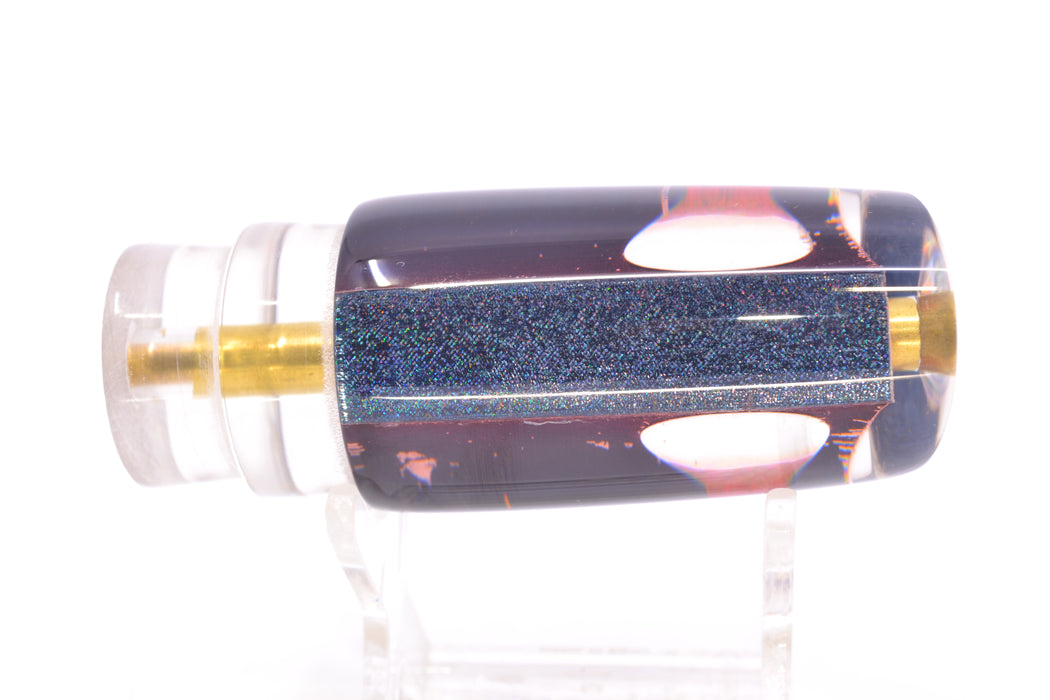 Koya Lures Gray Rainbow Red Eyes JP Small Lunger 10" 3.5oz GZE