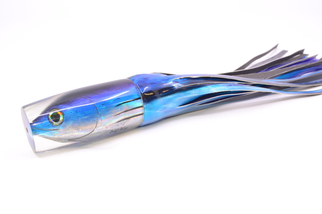 Ali'i Kai Lures Skipjack/Aku Medium Hard Head 12" 7oz Fire Tailz Vinyl Skipjack GZE