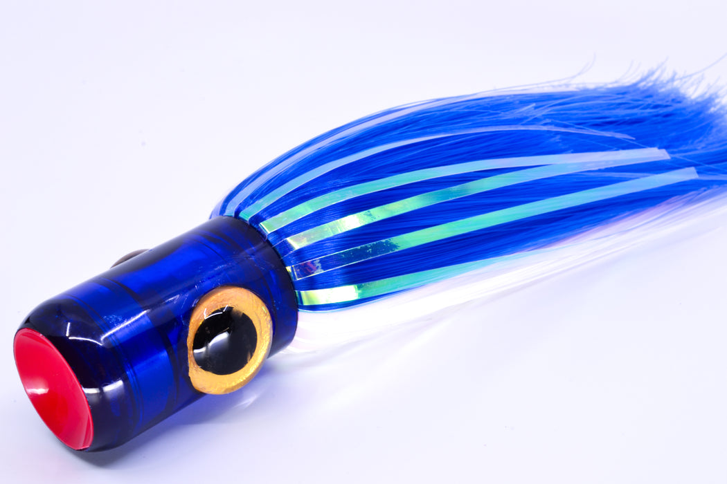 Iland Lures Blue-White Hair Blue Head Iland Cruiser 10.5" 4.5oz CR821-BL/WH