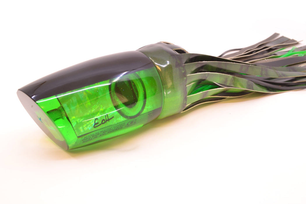 Marlin Magic Green Awabi Black Back XXL Ruckus Teaser 18" 20oz FT Vinyl Green Tiger