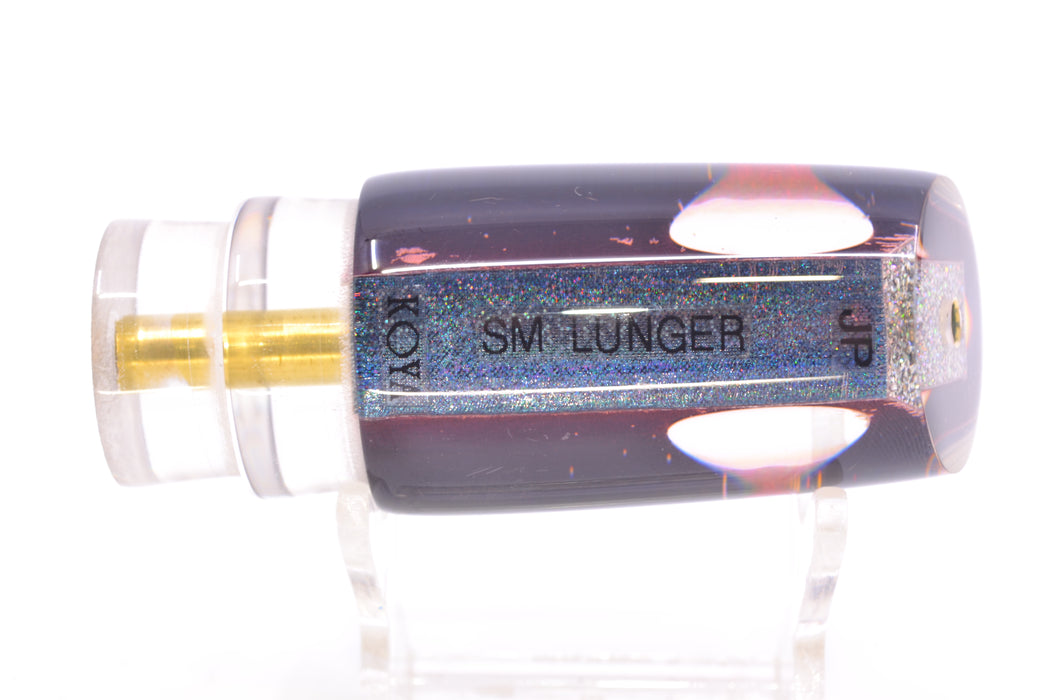 Koya Lures Gray Rainbow Red Eyes JP Small Lunger 10" 3.5oz GZE