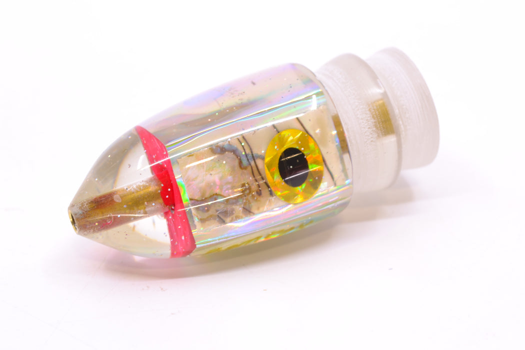 Bomboy Lures White Abalone Baby Bomb 9" 2.8oz